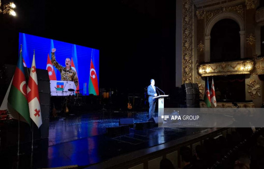 Zəfər Günü Tbilisidə konsertlə qeyd edilib - FOTO 