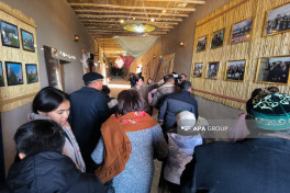Azərbaycanlı jurnalistlər Özbəkistanda "Ülli Hövli" kompleksində olublar - FOTO 