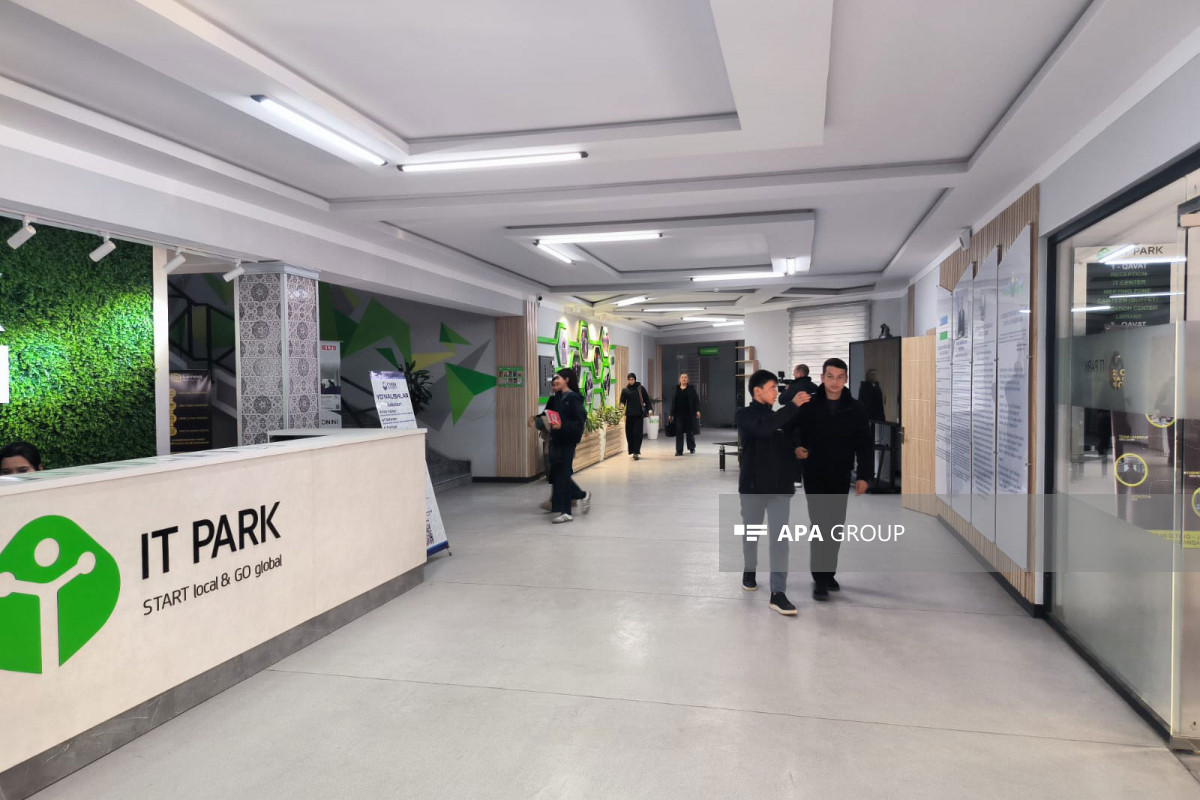 Azərbaycan jurnalistləri Urgençdə IT-Parkın fəaliyyəti ilə tanış olub - FOTO 