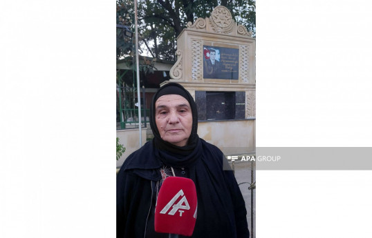 Milli Qəhrəman Pəncəli Teymurovun anası Vahimə Teymurova