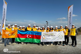 Expressbank Ağdamda “Zəfər naminə” ağacəkmə aksiyası keçirib