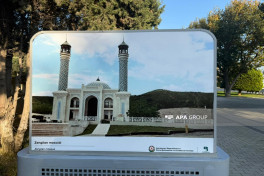 Bulvarda “Zəfər yolu ilə Böyük Qayıdış” adlı fotosərgi təşkil olunub - FOTO 