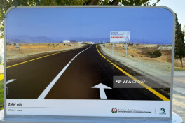 Bulvarda “Zəfər yolu ilə Böyük Qayıdış” adlı fotosərgi təşkil olunub - FOTO 