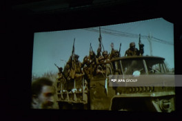 “Zəfərə açılan pəncərə” bədii-sənədli filminin təqdimatı keçirilib - FOTO 