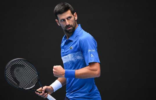 Serbiyalı tennisçi Novak Cokoviç