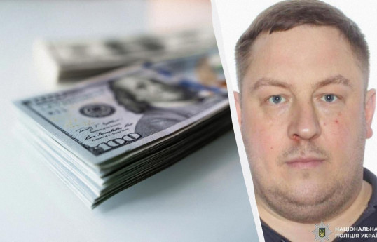 Kiyevdə polis rəisi 400 min dollar mənimsəməyə görə həbs olunub