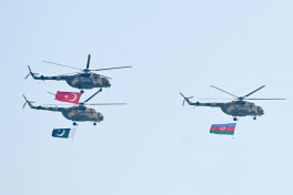 Bakıdakı paradda nümayiş etdirilən silah sistemləri, texnikalar və aviasiya vasitələri Azərbaycanın hərbi qüdrətinin əyani göstəricisidir