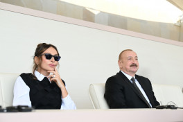 Vətən müharibəsində Qələbənin beşinci ildönümünə həsr olunmuş hərbi parad keçirilib - YENİLƏNİB-8 