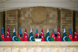 Vətən müharibəsində Qələbənin beşinci ildönümünə həsr olunmuş hərbi parad keçirilib - YENİLƏNİB-8 