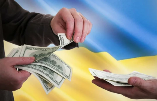 Ukrayna bir ildə 50 milyard dollardan çox xarici yardım alıb
