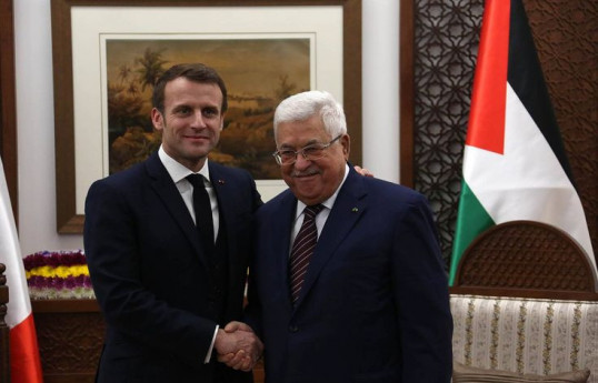 Makron və Abbas Fələstin dövlətinin “konsolidasiya komitəsi”nin yaradılması barədə razılığa gəliblər