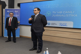 MEDİA-nın birgə təşkilatçılığı ilə “Euronews Academy” təlim proqramına başlayıb