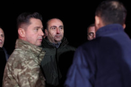 Gürcüstanın DİN başçısı təyyarə qəzasının baş verdiyi ərazidədir - YENİLƏNİB  - FOTO 
