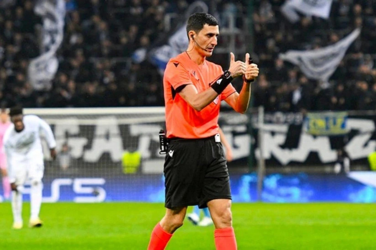 Azərbaycanın FIFA referisi Əliyar Ağayev