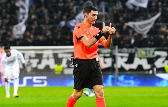 Azərbaycanın FIFA referisi Əliyar Ağayev