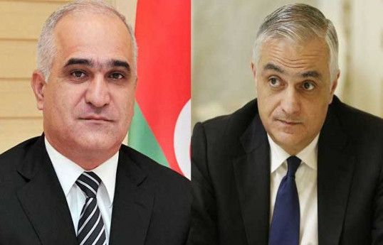 Azərbaycan Baş nazirinin müavini Şahin Mustafayev, Ermənsitan Baş nazirinin müavini Mqer Qriqoryan