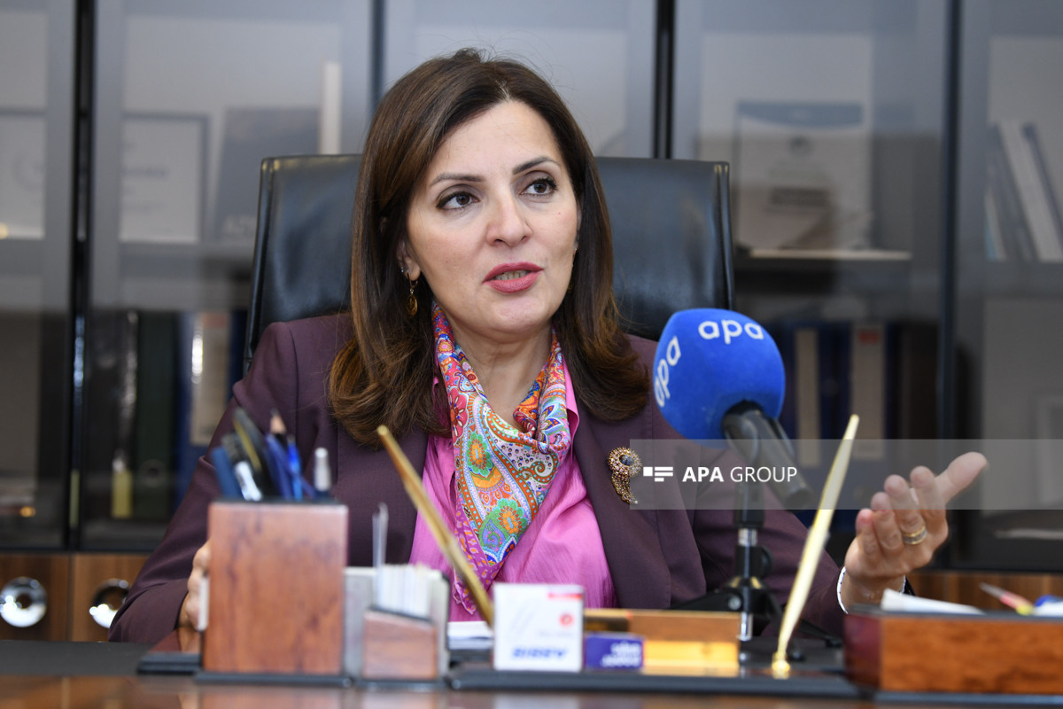 Mədəni İrsin Qorunması, İnkişafı və Bərpası üzrə Dövlət Xidmətinin rəisi Səbinə Hacıyeva