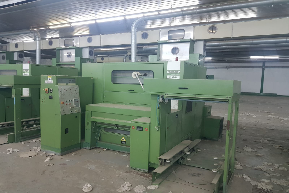 Prime Cotton sənaye avadanlıqlarının satışını elan edir