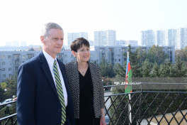ABŞ-ın İsa Məsihin Sonuncu Gün Müqəddəsləri Kilsəsinin Bakı ofisinin açılışı olub - FOTO 