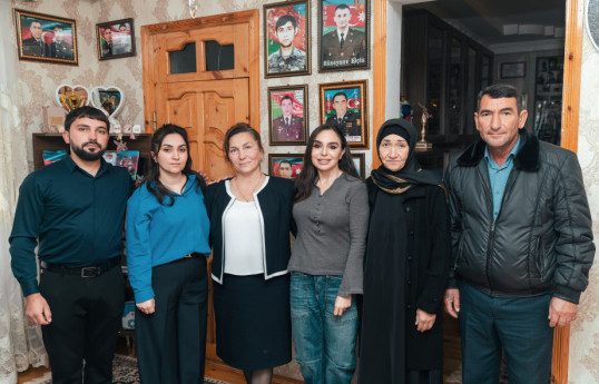 Leyla Əliyeva Mingəçevirdə