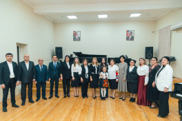 Leyla Əliyeva Mingəçevirdə şəhid ailəsini ziyarət edib, bir sıra sosial müəssisələrlə tanış olub