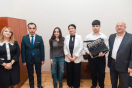 Leyla Əliyeva Mingəçevirdə şəhid ailəsini ziyarət edib, bir sıra sosial müəssisələrlə tanış olub
