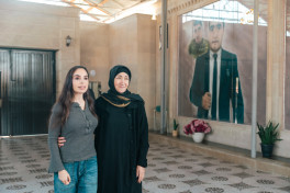 Leyla Əliyeva Mingəçevirdə şəhid ailəsini ziyarət edib, bir sıra sosial müəssisələrlə tanış olub
