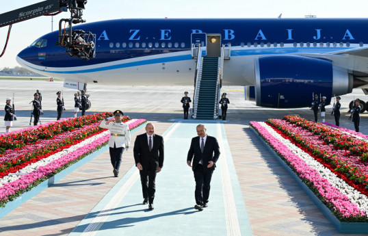 Prezident İlham Əliyev, Özbəkistanın Baş naziri Abdulla Aripov