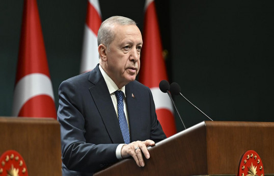 Türkiyə Prezidenti Rəcəb Tayyib Ərdoğan