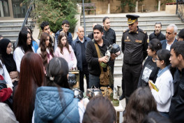 FHN-in Bakı Regional Mərkəzi mülki müdafiə məşqləri keçirib - FOTO 