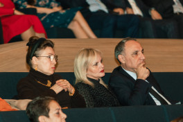 Plasido Dominqo Heydər Əliyev Mərkəzində çıxış edib
