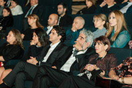Plasido Dominqo Heydər Əliyev Mərkəzində çıxış edib