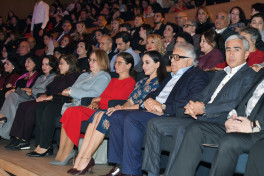 Plasido Dominqo Heydər Əliyev Mərkəzində çıxış edib