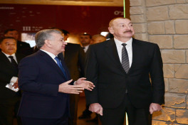 Prezident İlham Əliyev Daşkənddə İslam Sivilizasiyası Mərkəzi ilə tanış olub