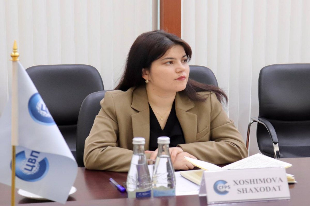Özbəkistanın Xarici Siyasət Araşdırmaları Mərkəzinin əməkdaşı, siyasi şərhçi Haşımova Şahodat