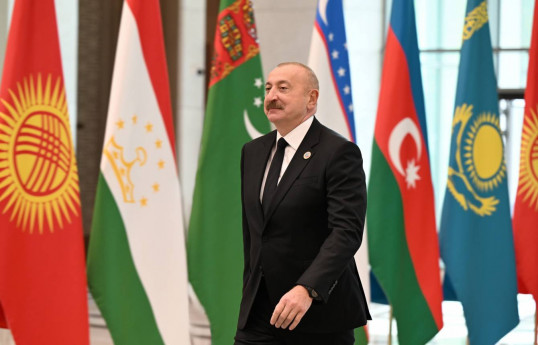 Prezident İlham Əliyev Özbəkistan səfərindən paylaşım edib - VİDEO 