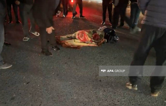 Abşeronda yol qəzası nəticəsində piyada ölüb