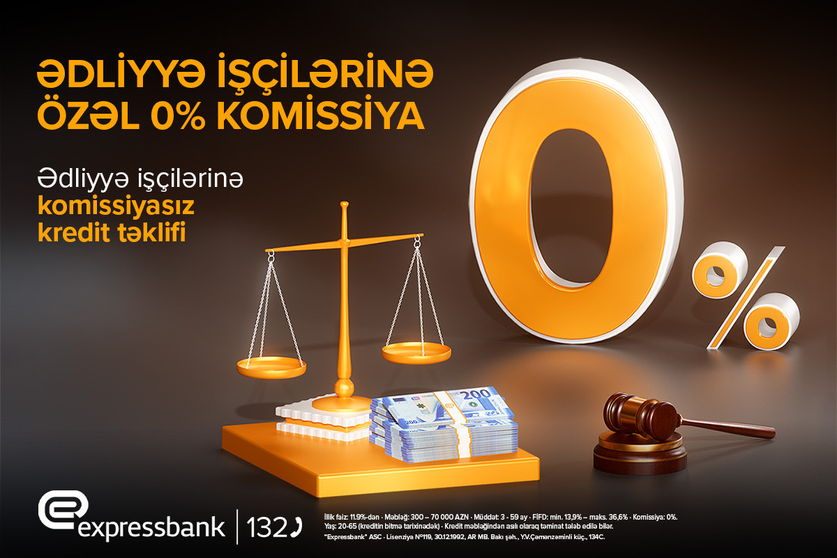 Bu peşə sahiblərinə KOMİSSİYASIZ KREDİT  - XÜSUSİ TƏKLİF 
