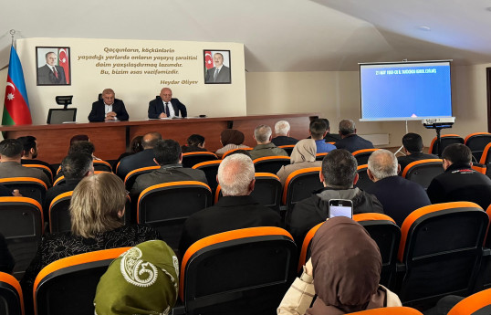 Seyidbəyli, Həsənriz, Sos kəndləri və Hadrut qəsəbəsinə köçürülən ailələr arasında sosial müdafiə tədbirləri və mina təhlükəsi ilə bağlı maarifləndirici tədbirlər keçirilib