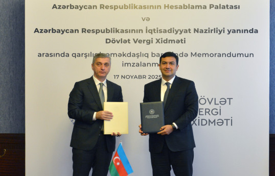 Hesablama Palatası və DVX arasında Anlaşma Memorandumu imzalanıb