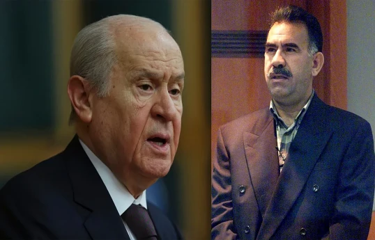 MHP lideri Dövlət Baxçalı, PKK lideri Abdullah Öcalan