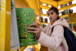 “AzerGold”un təşəbbüsü ilə Göygöldə interaktiv kitab köşkü istifadəyə verildi - FOTO 