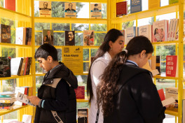 “AzerGold”un təşəbbüsü ilə Göygöldə interaktiv kitab köşkü istifadəyə verildi - FOTO 