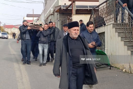 Əməkdar artist Yadigar Muradov dəfn edilib - YENİLƏNİB-1  - FOTO 