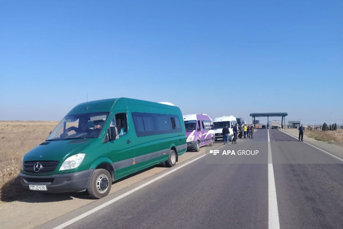 Xocavəndin Qırmızı Bazar qəsəbəsi və Sos kəndinə növbəti köç karvanları yola salınıb - FOTO 