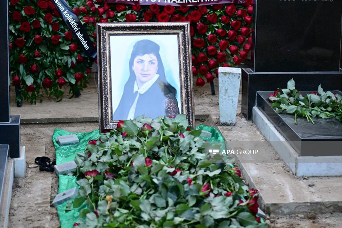 Xalq artisti Roza Cəlilova dəfn edilib  - FOTO  - YENİLƏNİB-2 