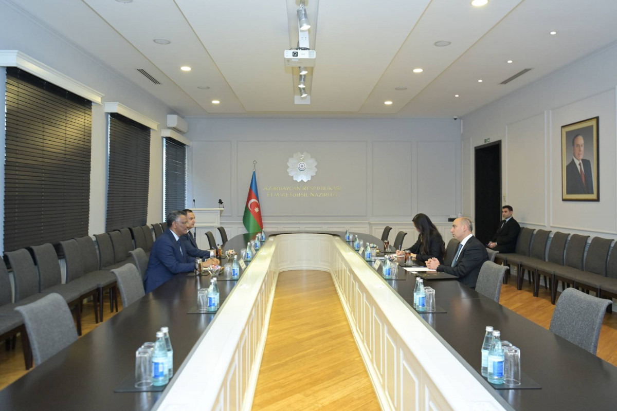 Emin Əmrullayev Sudan səfiri ilə görüşüb