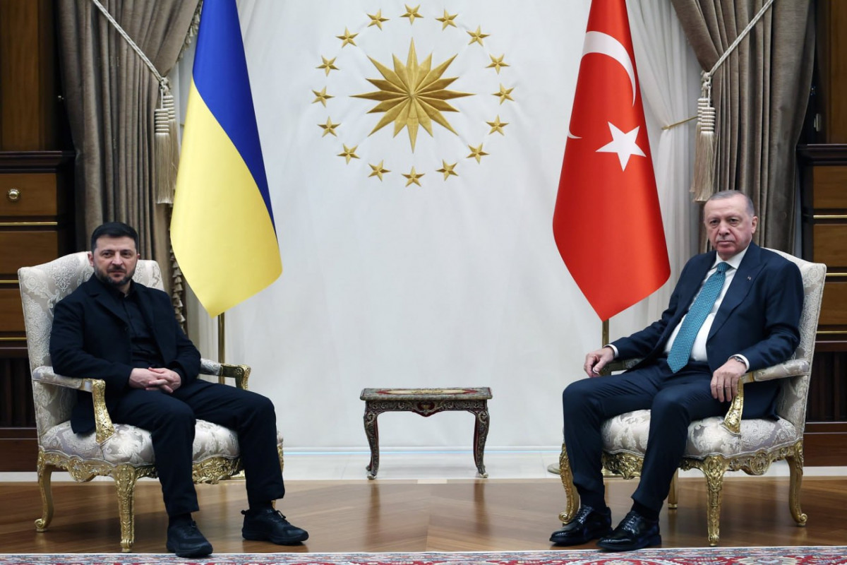 Ukrayna Prezidenti Volodimir Zelenski, Türkiyə Prezidenti Rəcəb Tayyib Ərdoğan