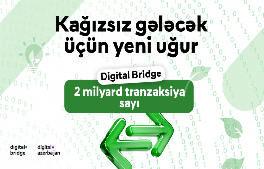 İRİA: Dövlət qurumları arasında məlumat mübadiləsinin həcmi 2 milyardı keçib