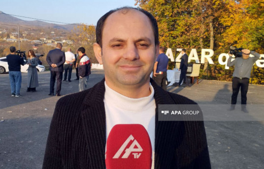 Xocavənd rayonunun Qırmızı Bazar qəsəbəsinə köçən Nicat Hüseynov